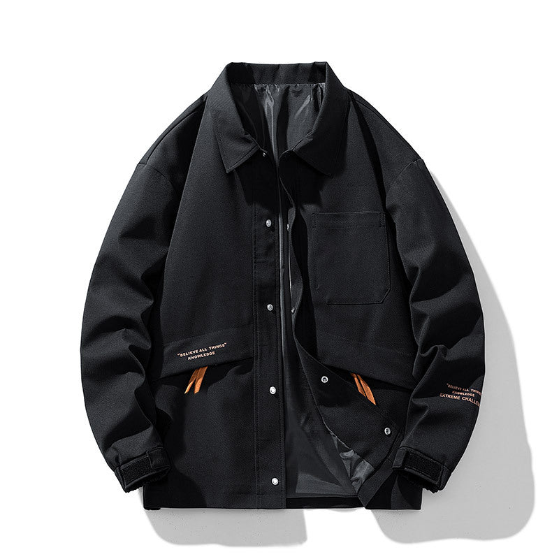 Herren Komfortable Utility-Jacke Echo Archiv