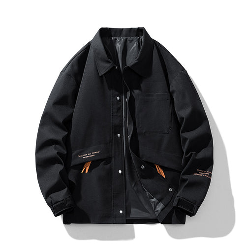 Herren Komfortable Utility-Jacke Echo Archiv
