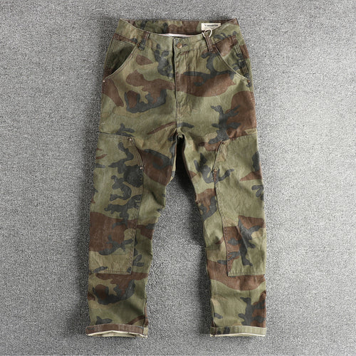 Herren Cargohose im modernen Camouflage-Design mit multifunktionalen Taschen Echoarchiv
