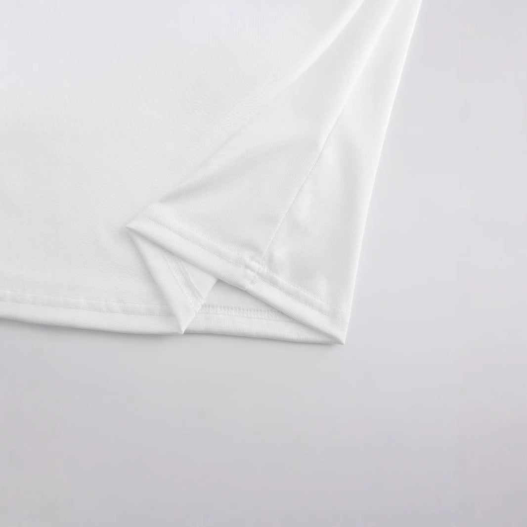 Damen Crop-T-Shirt mit modernem Städte-Design Echo Archiv