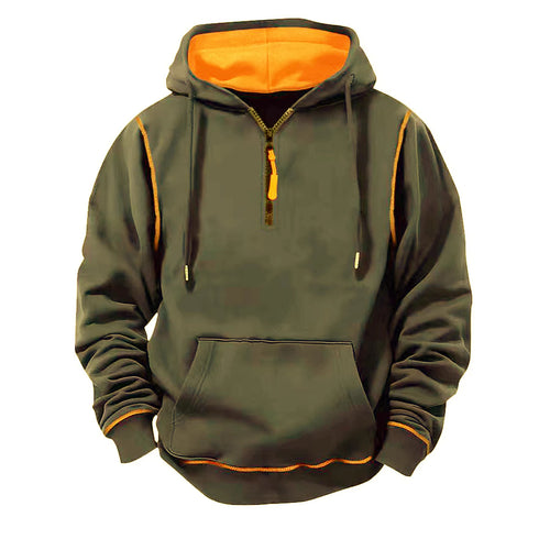 Herren Sportliche Kapuzenjacke mit Reißverschluss Echo Archiv