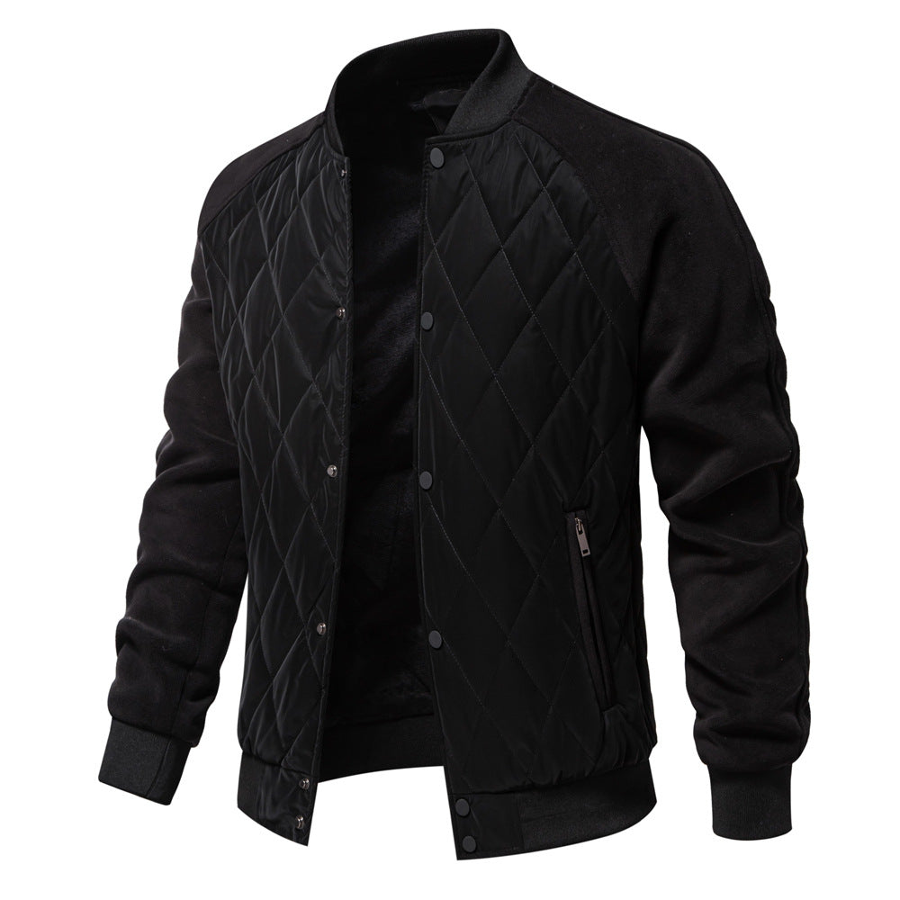 Herren Steppjacke mit modernem Design und praktischen Taschen Echoarchiv