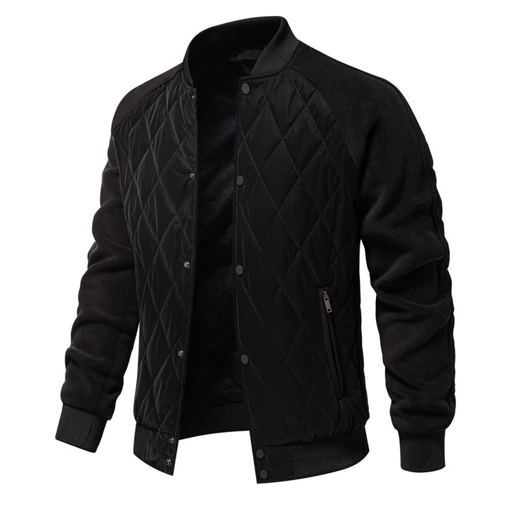 Herren Steppjacke mit modernem Design und praktischen Taschen Echoarchiv