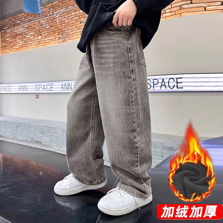 Unisex weite Jeans mit modernem Schnitt Echo Archiv