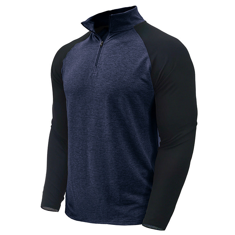 Herren Sportlicher Stehkragenpullover Echoarchiv