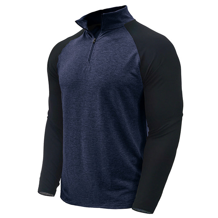 Herren Sportlicher Stehkragenpullover Echoarchiv