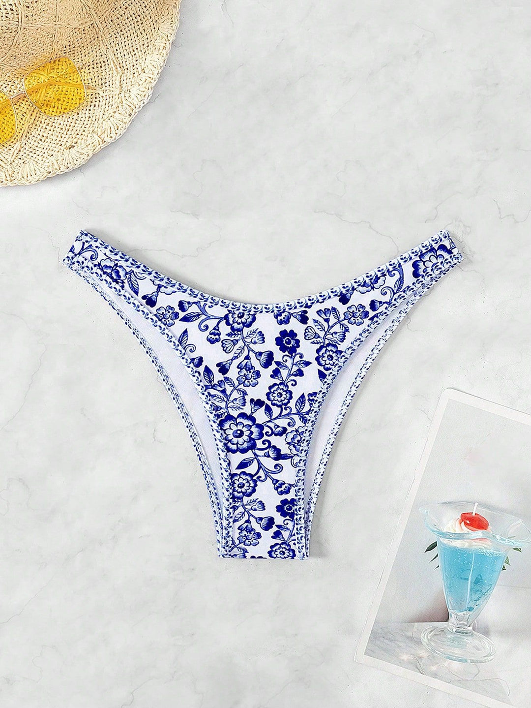 Damen Leopardenmuster Bikini-Set mit verstellbaren Trägern Echo Archiv