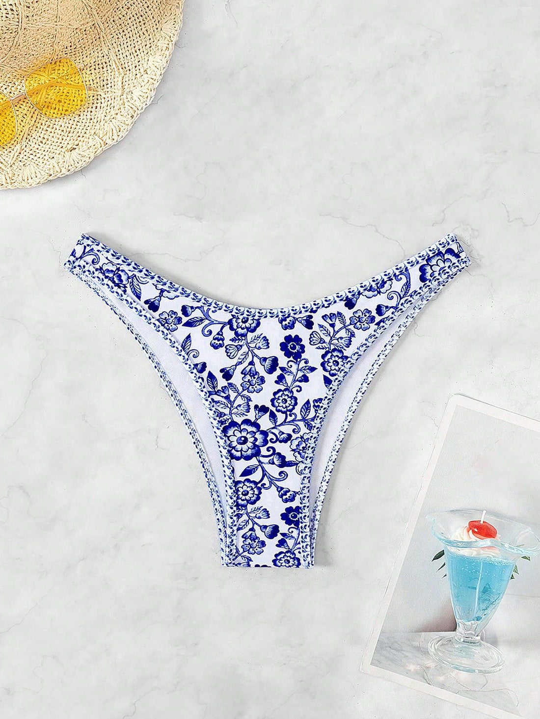 Damen Leopardenmuster Bikini-Set mit verstellbaren Trägern – Maréssa