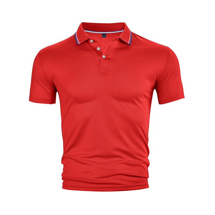 Herren Poloshirt mit farblich abgesetztem Kragen Echoarchiv