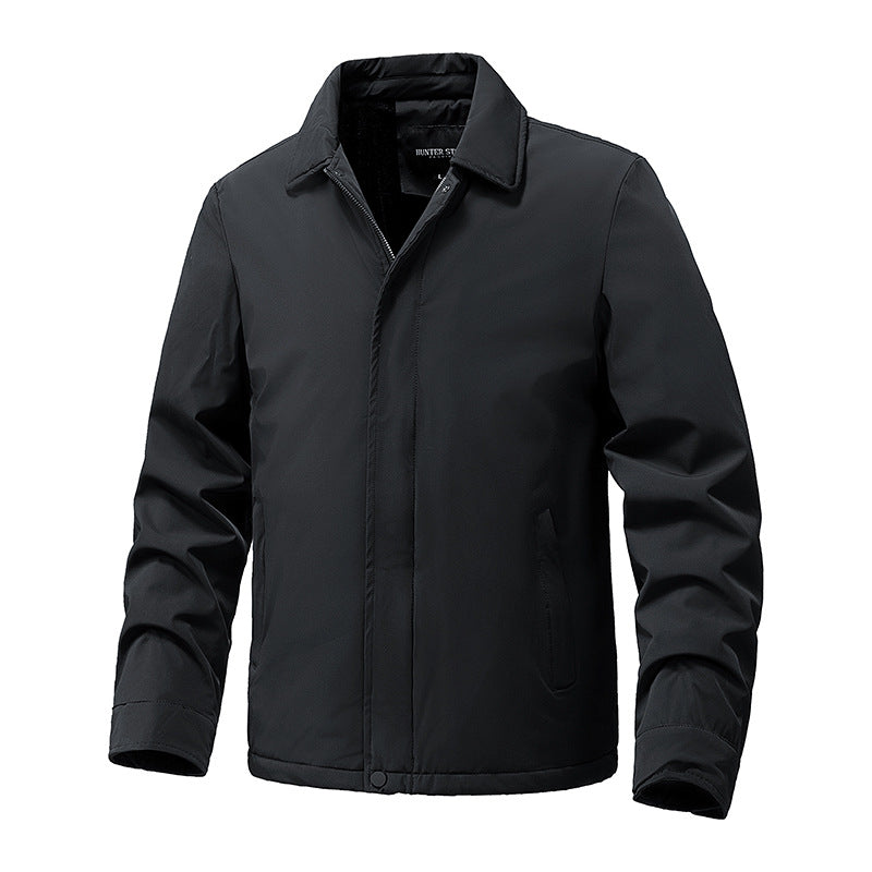 Herren Übergangsjacke mit hohem Kragen und elastischen Bündchen Echo Archiv