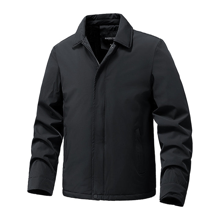 Herren Übergangsjacke mit hohem Kragen und elastischen Bündchen Echo Archiv