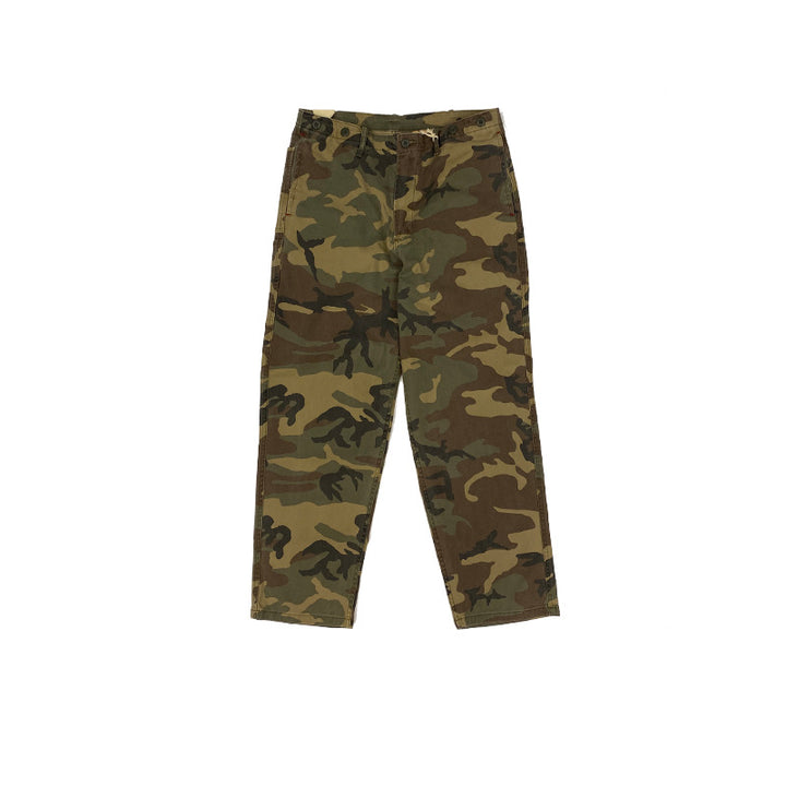 Herren Cargohose im Camouflage-Utility-Stil mit geradem Bein und robustem Canvas Echoarchiv