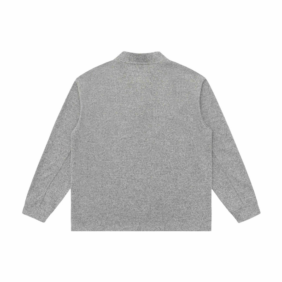 Unisex Feinstrick-Henley-Pullover mit Troyerkragen und Raglanärmeln Echoarchiv