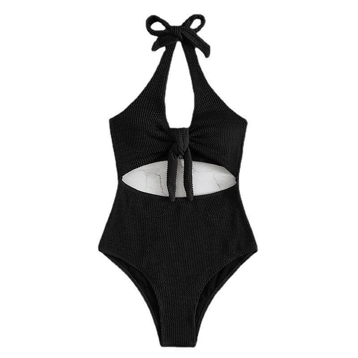 Damen Einteiliger Badeanzug mit innovativem Wickeldetail Echo Archiv