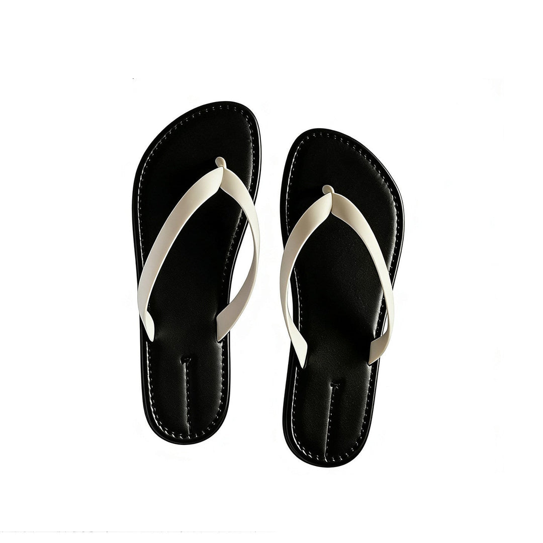 Damen Elegante Flip-Flops mit ergonomischem Fußbett und rutschfester Sohle Echoarchiv