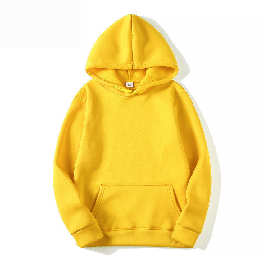 Unisex schlichter Kapuzenpullover mit Kängurutasche, gerippten Bündchen und relaxed Fit Echo Archiv