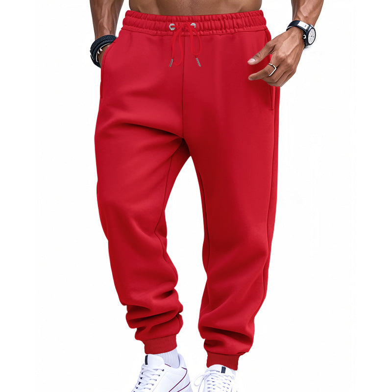 Herren modische Jogginghose mit elastischem Bund und seitlichen Taschen Echoarchiv