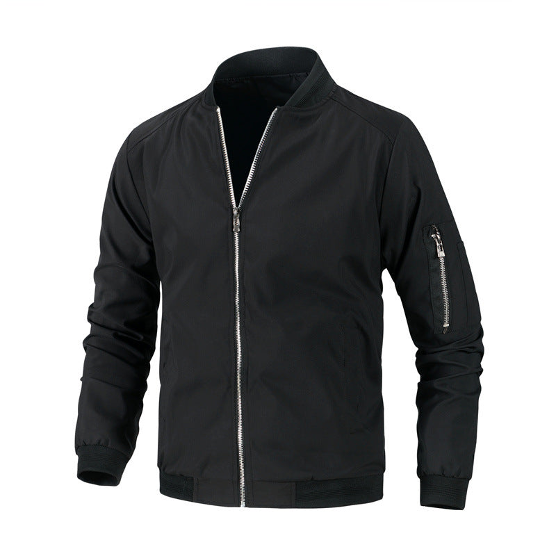 Herren Stylische Bomberjacke Echo Archiv