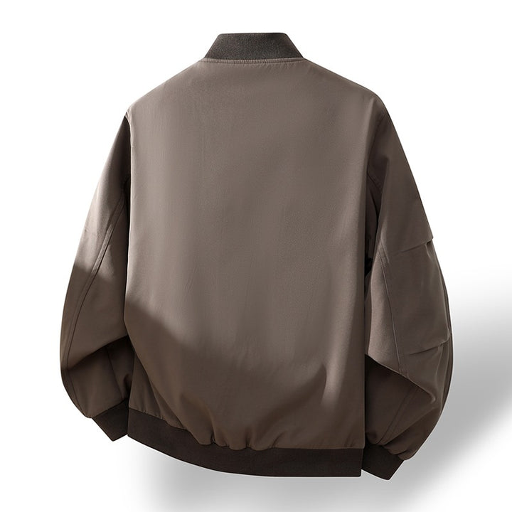 Herren Modische Bomberjacke mit Innenfutter Echo Archiv