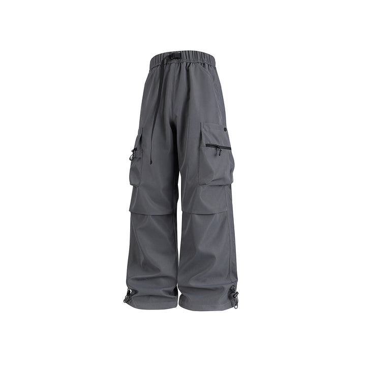 Herren Baggy‑Technische Cargo‑Hose mit integriertem Sicherheitsgurt und verstellbarem Saum Echo Archiv