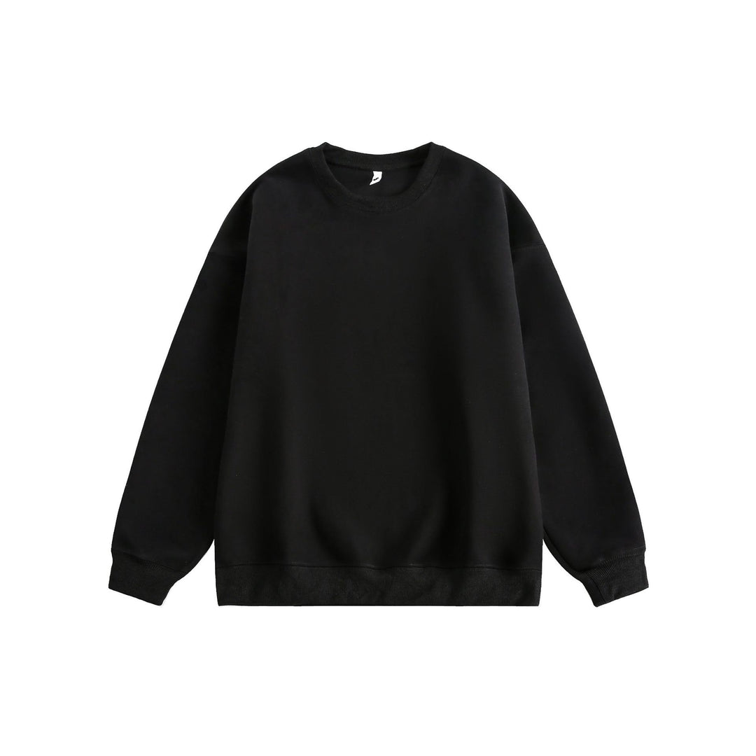 Unisex Oversize Baumwoll-Sweatshirt mit Rundhalsausschnitt und breiten Bündchen Echo Archiv