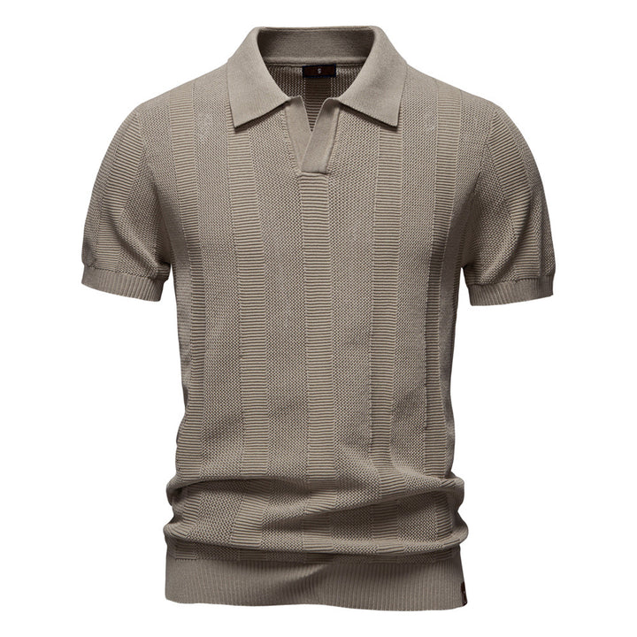 Herren Poloshirt mit strukturiertem Design und hochentwickeltem Tragekomfort Echoarchiv