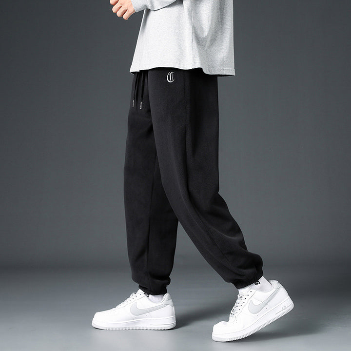 Herren Bequeme Fleece-Hose
