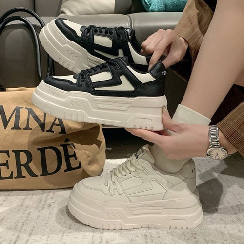Damen Sportliche Chunky Sneakers Echo Archiv