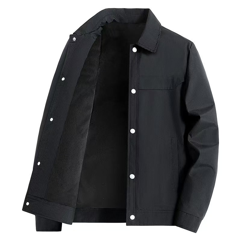 Herren Modische Übergangsjacke mit strukturiertem Design Echo Archiv