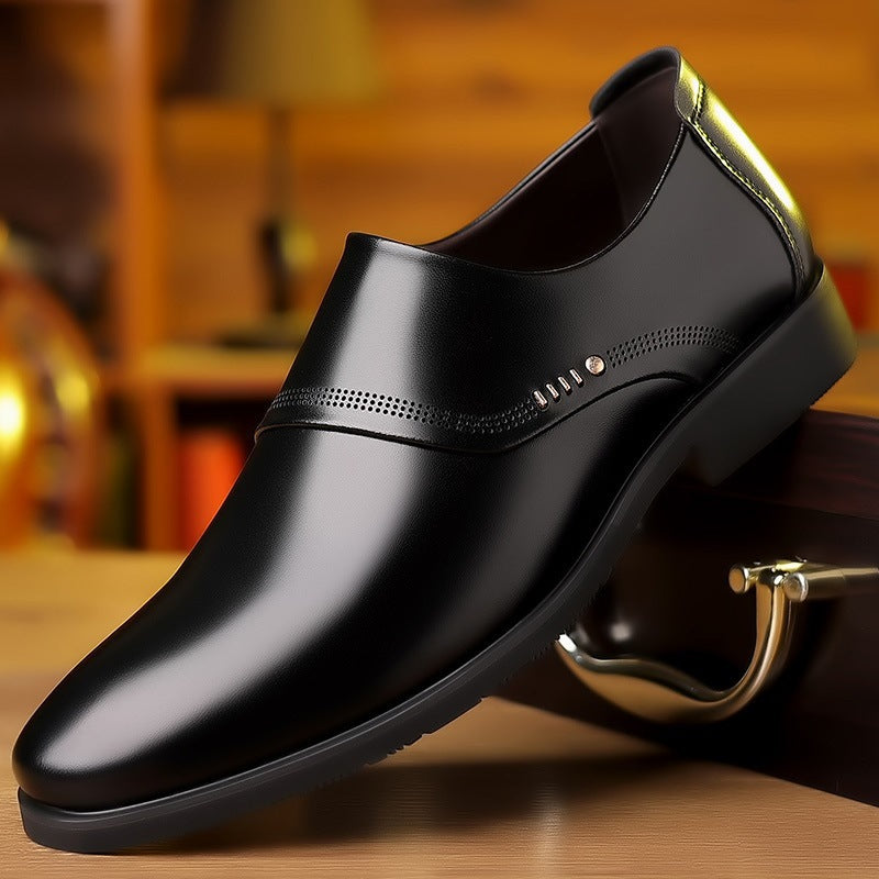 Herren Elegante und Bequeme Lederslipper Echoarchiv