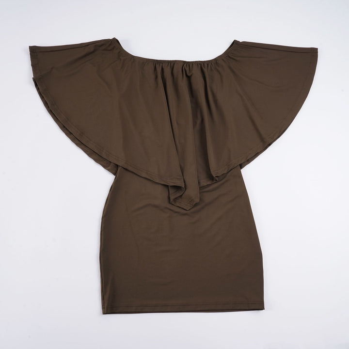 Damen Off-Shoulder Minikleid mit voluminösem Oberteil Echo Archiv