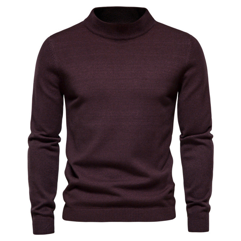 Herren Strickpullover mit hohen Kragen Echoarchiv