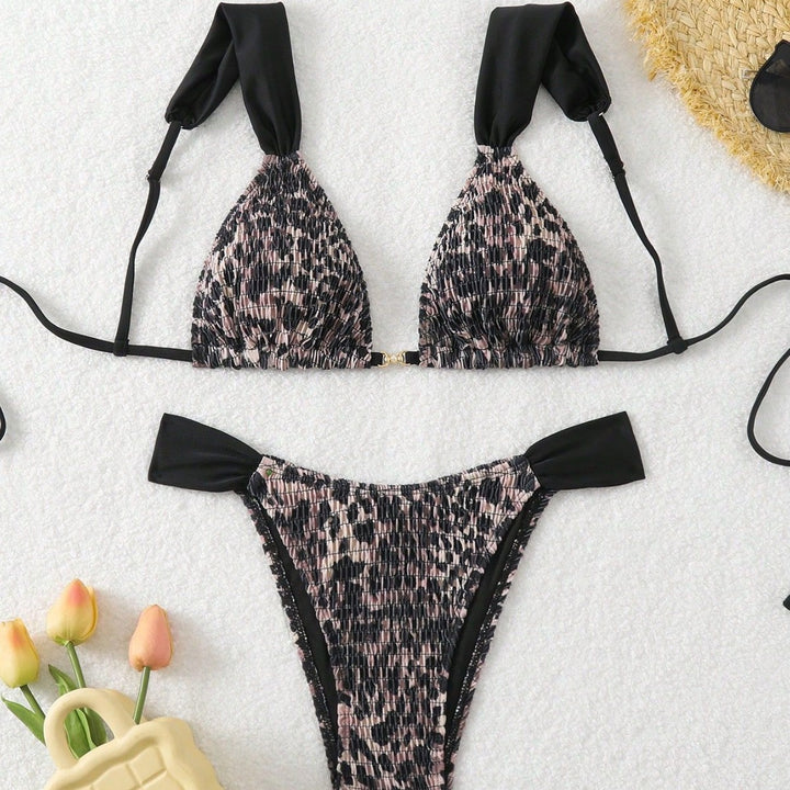 Damen Triangel-Bikini mit elegantem Banddesign Echo Archiv