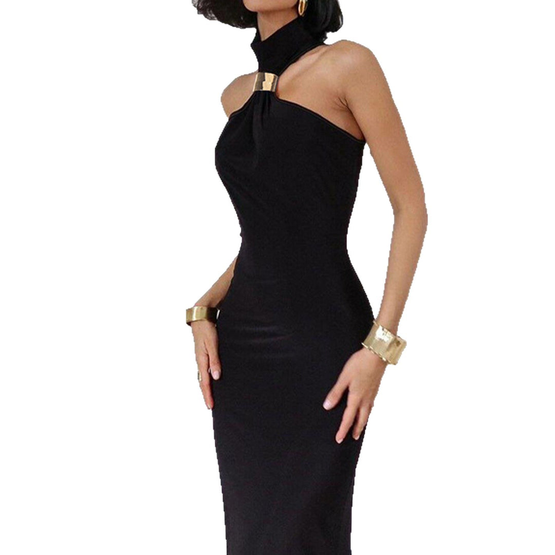 Damen Abendkleid mit schickem Halterdesign und eleganter Silhouette Echo Archiv