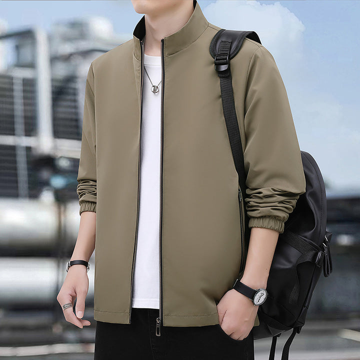 Herren leichte Windjacke mit elastischen Bündchen und trendigem Innenfutter Echoarchiv