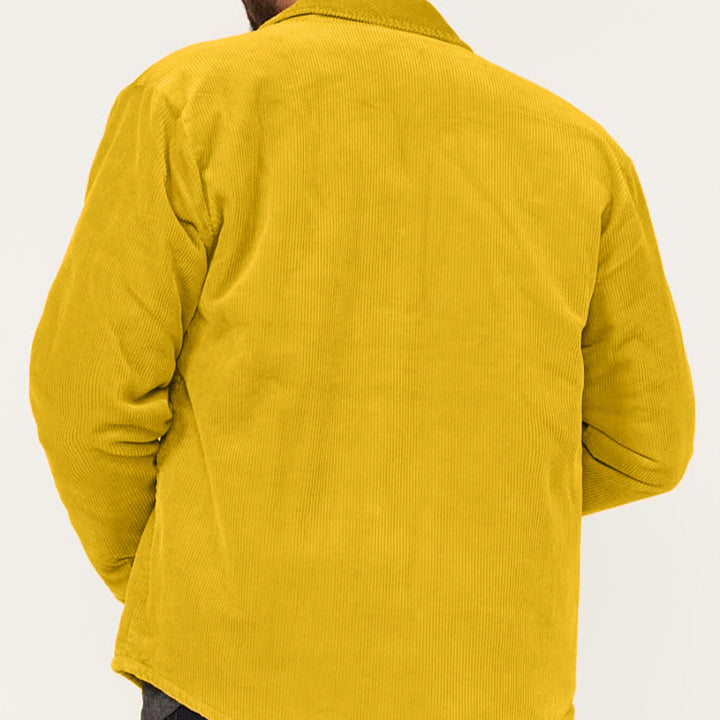 Herren Cordjacke mit utilitaristischen Details Echoarchiv