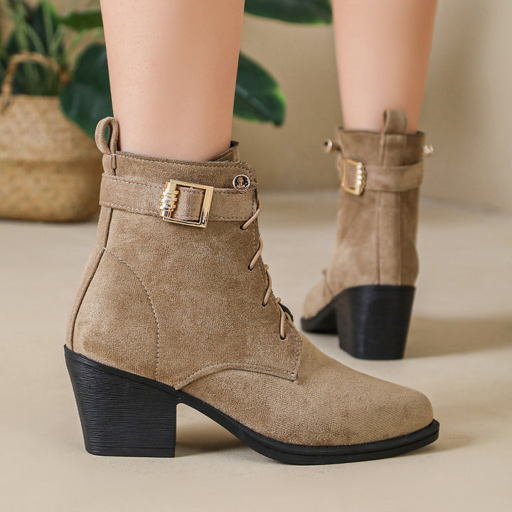 Damen Chic Schnür-Stiefeletten Echo Archiv