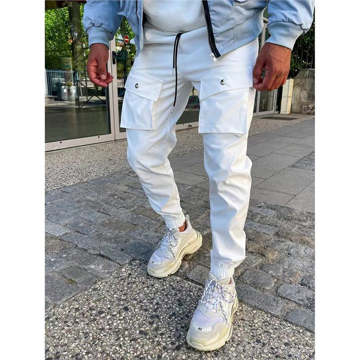 Herren Cargo-Hose mit vielen Taschen und elastischem Abschluss Echoarchiv