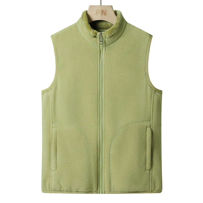 Herren Fleece-Weste Echo Archiv