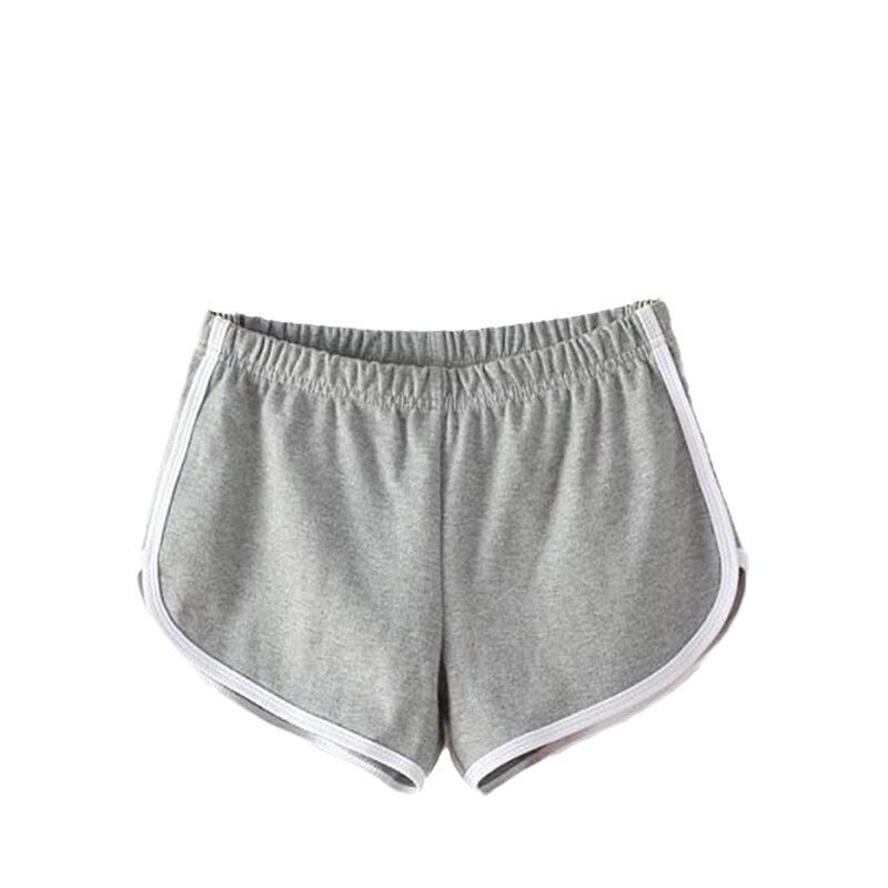 Damen Sportliche Shorts mit elastischem Bund und Kontraststreifen Echo Archiv
