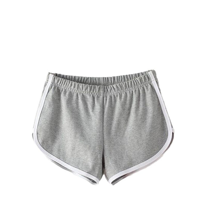 Damen Sportliche Shorts mit elastischem Bund und Kontraststreifen Echo Archiv