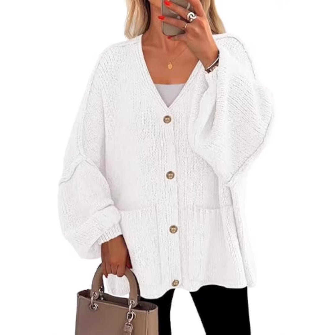 Damen gemütlicher Strickcardigan Echo Archiv