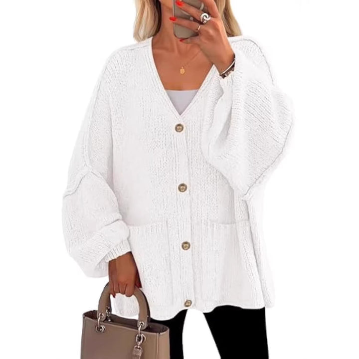 Damen gemütlicher Strickcardigan Echo Archiv