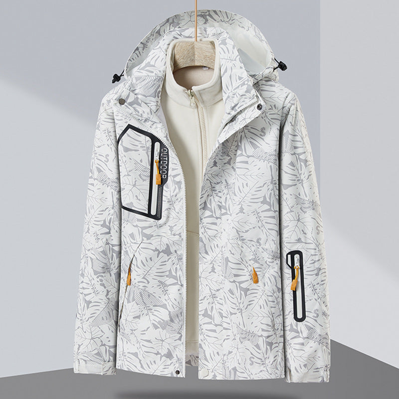 Herren Technische wetterfeste Outdoor-Jacke Echo Archiv