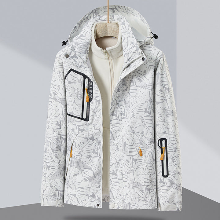 Herren Technische wetterfeste Outdoor-Jacke Echo Archiv