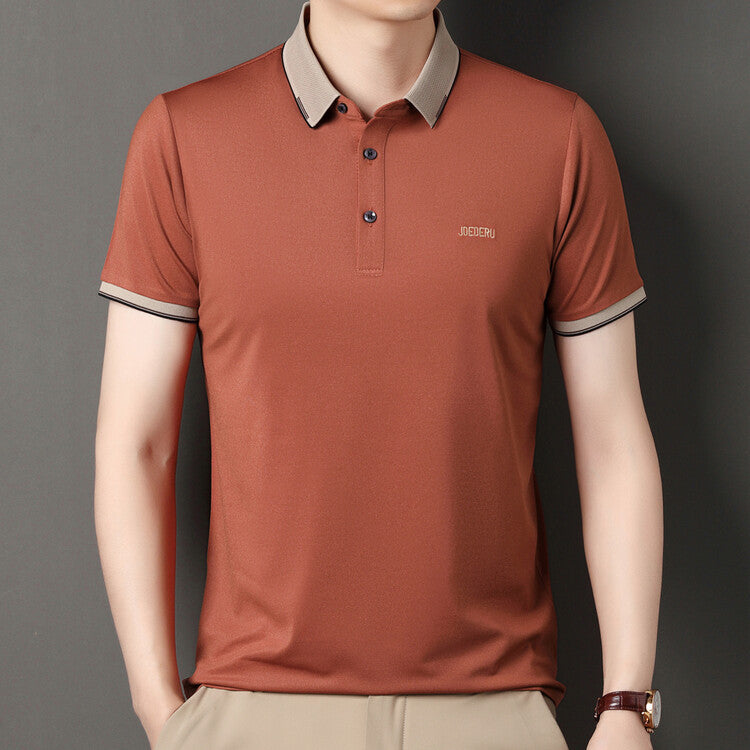 Herren sportliches Polo-Shirt mit modischem Kragen Echoarchiv