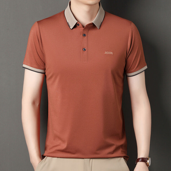Herren sportliches Polo-Shirt mit modischem Kragen Echoarchiv