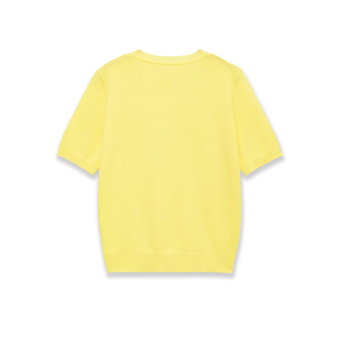 Damen Kurzarm-V-Ausschnitt Pullover Echo Archiv