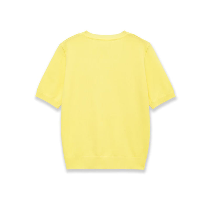 Damen Kurzarm-V-Ausschnitt Pullover Echo Archiv