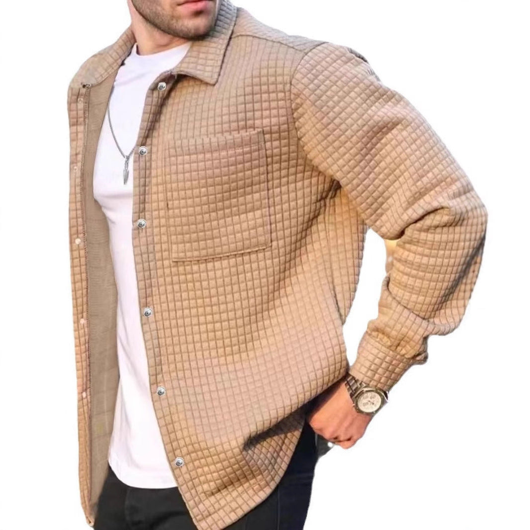 Herren gesteppte Freizeitjacke mit praktischen Taschen und modischem Design Echoarchiv